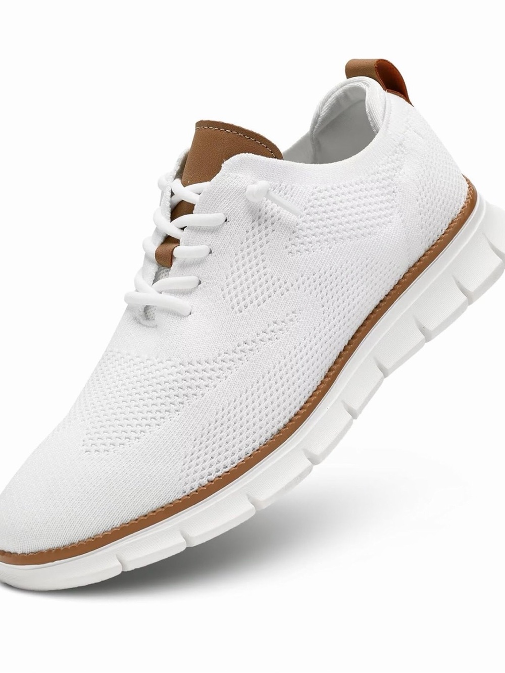 Men's Fashion Walking Sneakers Mesh Business Oxfords Work Lightweight Soft Sole